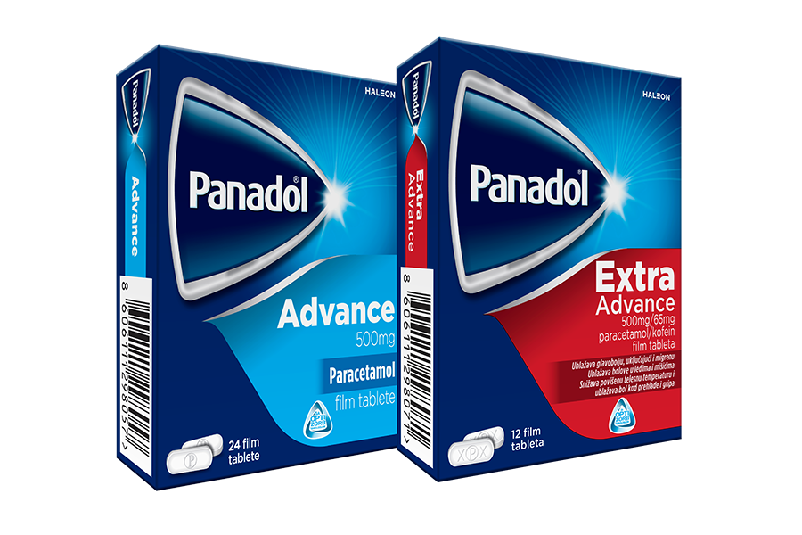 Panadol Advance and Panadol Extra